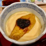 鮨 はしもと - 2019.5.  トウモロコシと北紫海胆の茶碗蒸し