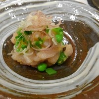 鶏割烹 ならや - 胸肉のなめろう