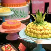 インプレイス 3-3 ヒルトン名古屋 - ダブルチーズケーキ、トロピカルショートケーキ