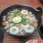Kendo Chaya - 蕎麦米雑炊は徳島の祖谷（いや）地方の郷土料理みたいです。
                        