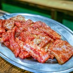 のぎく焼肉 - 料理写真:☆肉多めホルモン（半皿）4450円