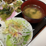Takeru Maru - たまごスープ、大根サラダ
