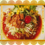 菜食健美 - ◇冷やしトマトサラダ麺◇