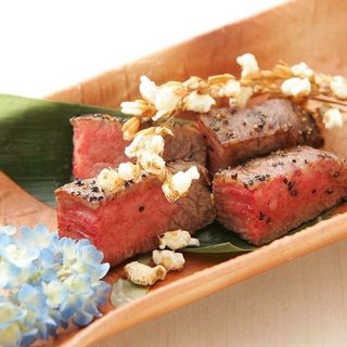 夏の雲丹尽くしステーキコース 雲丹しゃぶ Tsumugi 銀座和食 紬 新橋 割烹 小料理 食べログ