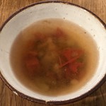 カッフェ トムテ - トムテランチのスープ