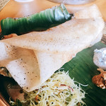 Spice&Dining KALA - ドーサの中にはマサラポテト入っているよ～