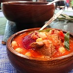 オリーブの風 - スペアリブのグャーシュ！元気出る！美味♪