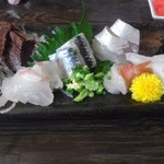 立呑み 魚椿 - 刺身5種盛り