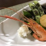 かたつむり - 手長海老