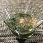 かたつむり - モロヘイヤ