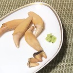 かたつむり - ツキノワグマの牙