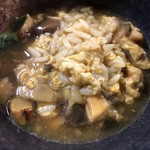 かたつむり - きのこ雑炊