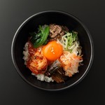 stone grilled bibimbap