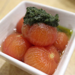 波へい - トマトの冷製オデン