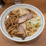 中華そば 共楽 - 竹の子ワンタン麺