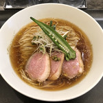 らぁ麺やまぐち - 夏季限定「地鶏と山椒の冷しらーめん」1300円