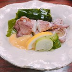 浜吉 - 米イカの酢味噌和え