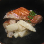 うを徳 - 金目煮付け、ずいき