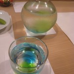 うを徳 - 賀茂鶴・冷酒（二合）　￥1400？