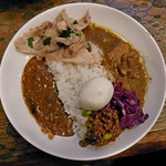 ブラン亭 - 全盛りカレー