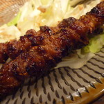 焼鳥　とり和 - とり和の名物のカリカリ鳥皮