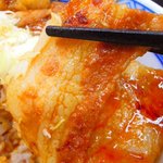 吉野家 - 豚肉はロースですか？