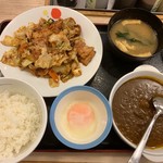 松屋 - 回鍋肉定食、単品創業ビーフカレー
