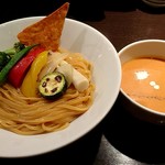 一凜 - ベジポタつけ麺980円