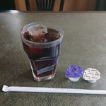 ミラベール - アイスコーヒー（和ハンバーグとドライカレーランチ）