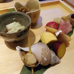 そば割烹 よいん - 「蕎麦前八寸盛り」