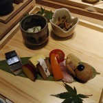 そば割烹 よいん - 「蕎麦前八寸盛り」