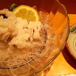Sushihana - 鱧湯引き（梅肉）