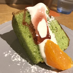 03 slow cafe - とある日のディナーセットスイーツ