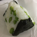 Komeyano Tedukurionigiri Tashi - ほんのり塩味の枝豆がいい感じ