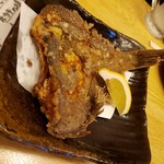 海鮮炭焼処とら太 - いつかのお通し カレイ唐揚げ（2人分）