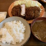 とんかつ鈴本 - 【2019.6.22】ロースかつ定食2300円