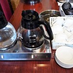 ジンギスカン霧島 - 飲み放題のﾎｯﾄｺｰﾋｰ