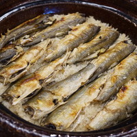 柚木元 - 稚鮎の炊き込みご飯