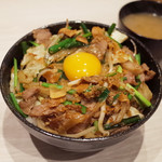 トンテキ食堂8 - すた丼(900円)+肉増し(250円)+ニンニク増し(100円)