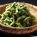 Yakitori Kushiroku - 枝豆のつかみどり