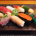 玄海鮨 - メインのにぎりです