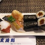 玄海鮨 - 追加  タコ  サバ  カンピョウ巻