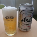 明石屋 - 缶ビール(アサヒ・スーパードライ)