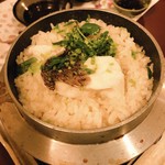馬肉・活魚・四季旬感 三本松 - からの〜、釜飯！