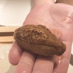 すし匠 まさ - 焼き赤雲丹