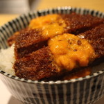 NIKUSYO taku ohira - 佐賀牛ヒレカツ丼　ウニソース　