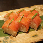 Namikibashi Nakamura - 大トロの棒寿司
