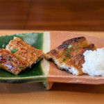 柚木元 - 2019.7 長良川天然川鰻400g蒲焼き 三河湾（矢作川河口）天然海鰻400g蒲焼き 糯米