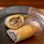 柚木元 - 2019.7 千曲川天然スッポン春巻き