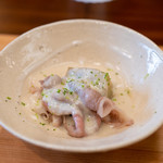 柚木元 - 2019.7 村沢牛リブロース 地物丸なす 自家製胡麻餡